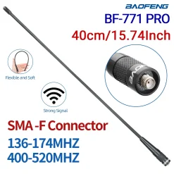 Baofeng BF-771 PRO Dual Band Antenna for UV-5R, BF-888S, & More – Enhance Walkie Talkie Range