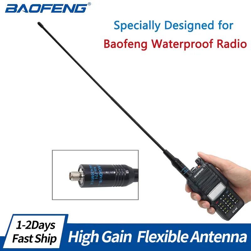 Baofeng UV-9R Pro Dual Band Antenna 144/430MHz – Upgrade Your Ham Radio Experience!