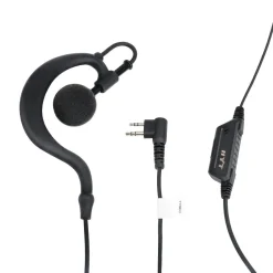 Alternative view of EHM04A (with VOX) Earpiece for Hytera PD402 PD405 PD502 PD505 PD506 PD508 PD562 PD565 PD566 PD568 PD406 PD408 PD412 PD415 PD416