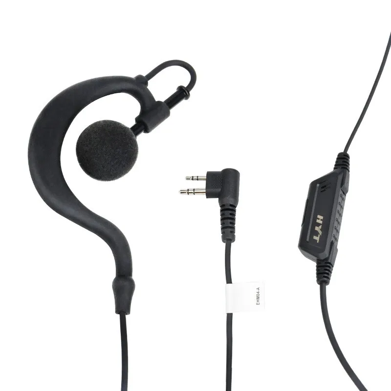 EHM04A (with VOX) Earpiece for Hytera PD402 PD405 PD502 PD505 PD506 PD508 PD562 PD565 PD566 PD568 PD406 PD408 PD412 PD415 PD416 - Image 2