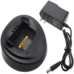 Battery Charger for Motorola Walkie Talkie, CP200, EP450, CP040, CP140, CP180, DP1400, GP3688, PR400, DEP450, CP150, WPLN4137