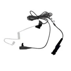 Earphones with Transparent Conduit for Motorola Walkie Talkie, XPR3000, XPR3500, DP2400, DP2600e, DP2400e, DP2600, XPR3500e Mode