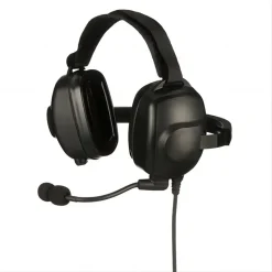 Motorola-PMLN6763 Heavy-duty Behind the Head Headset with Noise Canceling Boom Microphone for XiR P6620i XiR P6600i Radio
