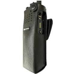 Motorola walkie-talkie leather case APX6000 APX7000 extended leather case