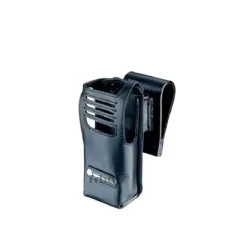 MOTOROLA-Soft Leather Case with Swivel Belt Loop, Motorola DP3400, DP3401, DP3600, DP3601Walkie Talkie, PMLN5026