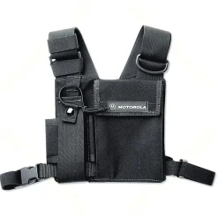 ORIGINAL HLN6602 Walkie talkie carry case for MOTOROLA Universal Chest Pack protects the radio HLN6602